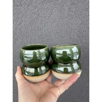 Green Celadon Way mugs