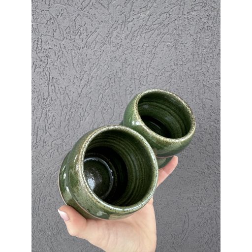 Green Celadon Way mugs