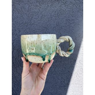 Melted Green Mega mug