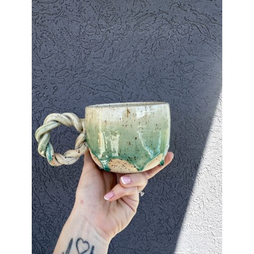 Melted Green Mega mug