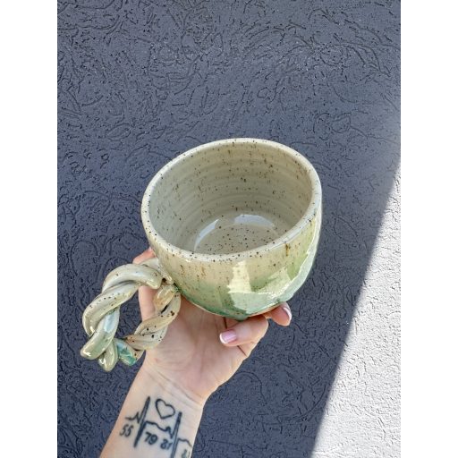 Melted Green Mega mug