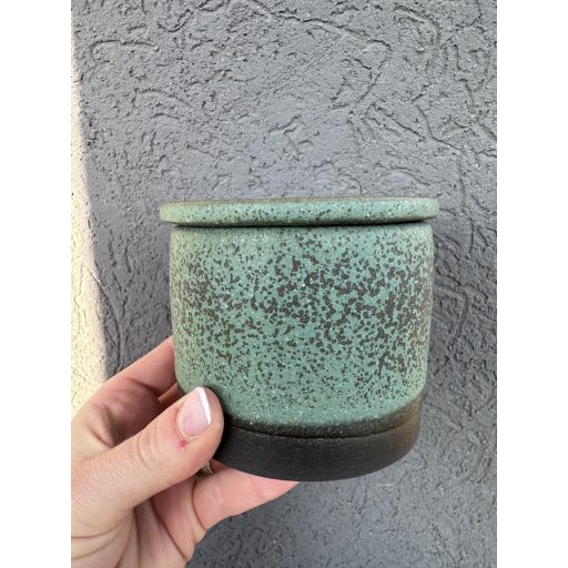 Matte Green Butter Bell Vajtartó
