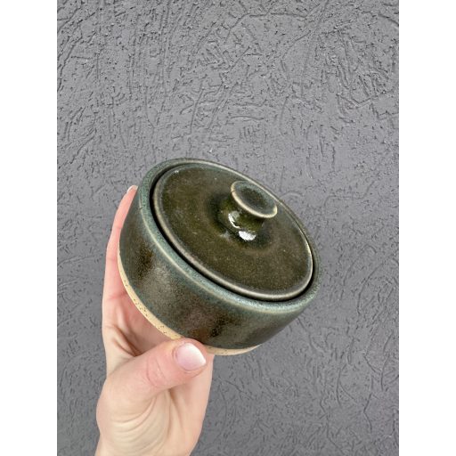 Dark green fedeles dobozka