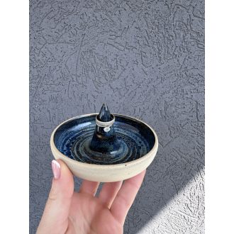 Dark Blue Ring Holder