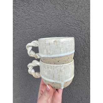 White Crystal mugs