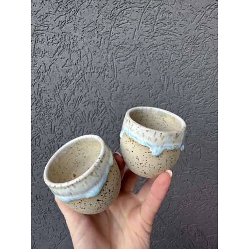 Melted Blue Cups presszó csészék