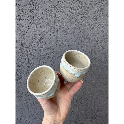 Melted Blue Cups presszó csészék