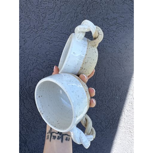 Shiny White Mugs