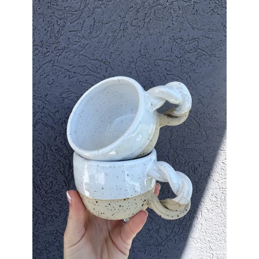 Shiny White Mugs