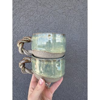 Moss grey Mugs