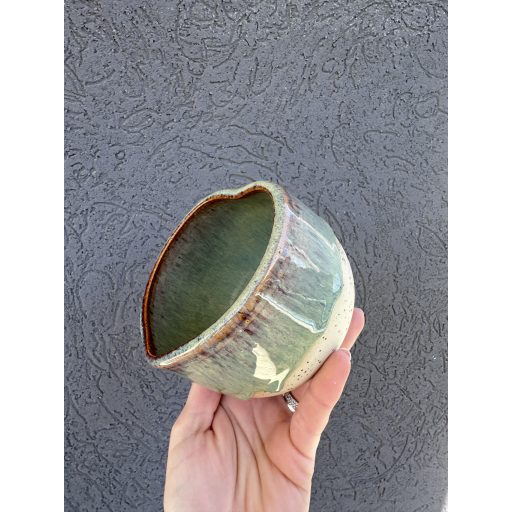Moss Green Heart Shape Matcha szett