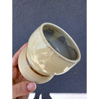 Light Sepia Wavy Mug