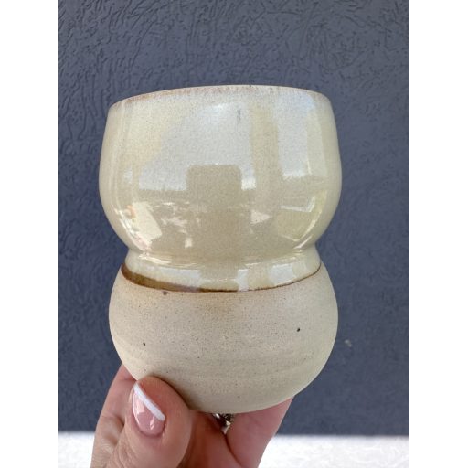Light Sepia Wavy Mug