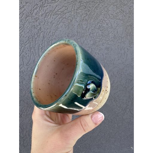 Heart Mug Green