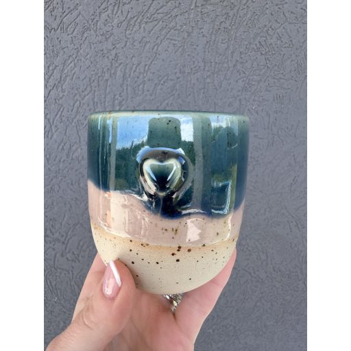 Heart Mug Green