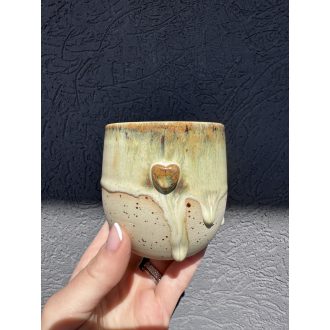 Heart Mug Beige vibe
