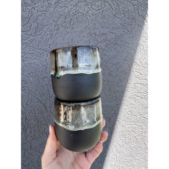 Black Snowfall Mugs