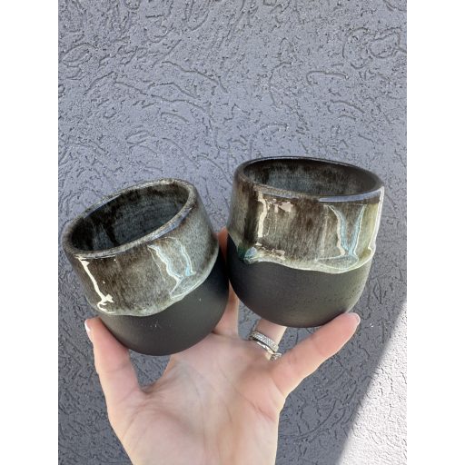 Black Snowfall Mugs