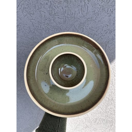 Moss Green Chip and Dip